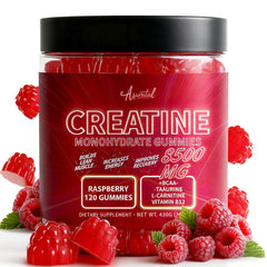 Hero image: Asumtal Creatine Monohydrate Gummies Raspberry 120-count