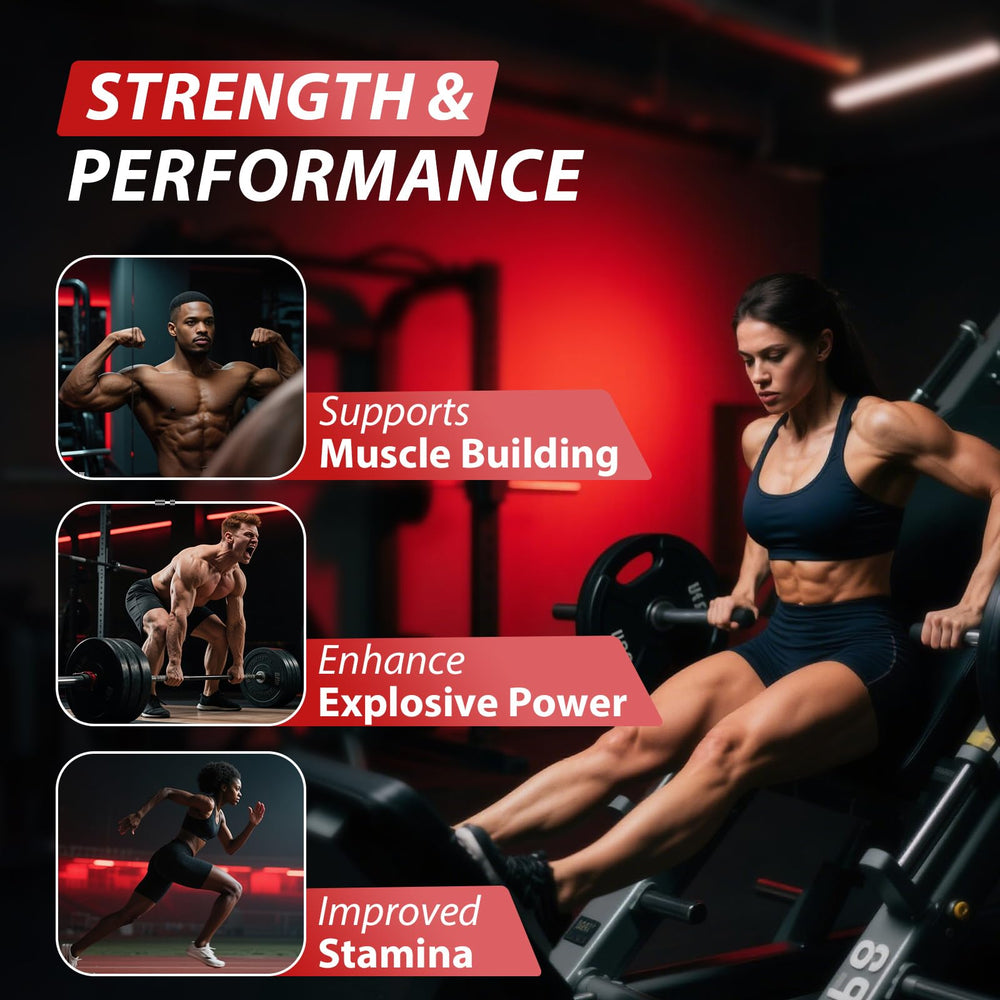 Pack shot: Asumtal Creatine Monohydrate Gummies Raspberry 120-count