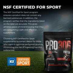 ATHLEAN-RX PRO-30G glass with shake illustrates convenient post-workout fueling