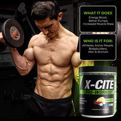 ATHLEAN-RX X-CITE professional-grade pre-workout trusted by athletes and trainers