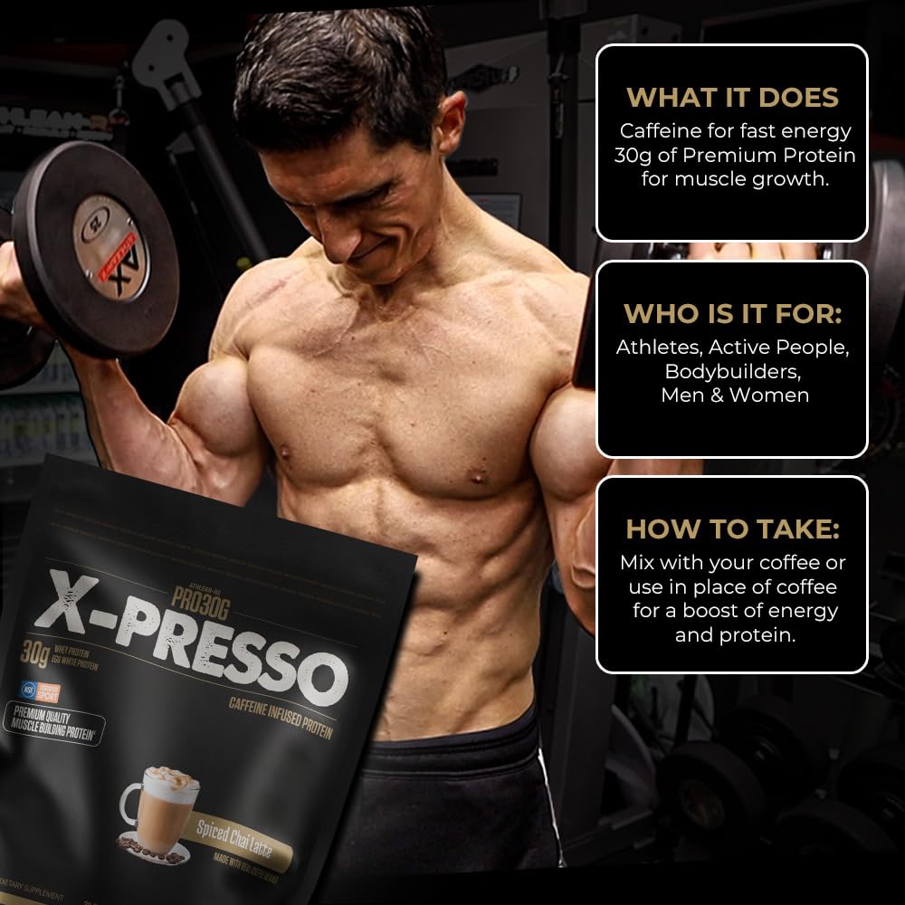 ATHLEAN-XPresso gluten-free label emphasizes suitable ingredient choices