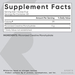 Athlete training with creatine for strength and recovery