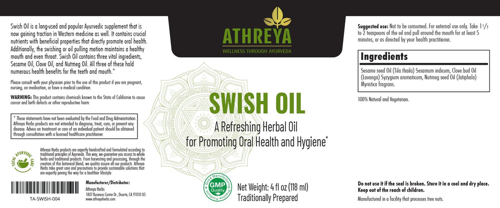 Ingredients: clove and nutmeg essential oils