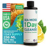 Atlantic Naturals 1 Day Colon Cleanse lemon 8 oz bottle