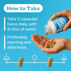 7-day cleanse program concept with bottle and pills