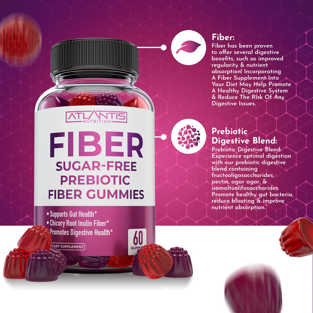 5.4g prebiotic digestive blend illustration for Atlantis gummies