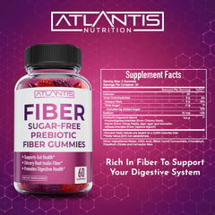 Gummy supplements promoting gut health and digestion