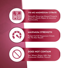 Made in the USA Atlantis Nutrition Magnesium Citrate Gummies