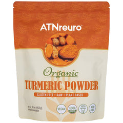 ATNreuro Organic Turmeric Powder 16 oz package