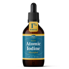 Baar Atomic Iodine 2 oz bottle - front view