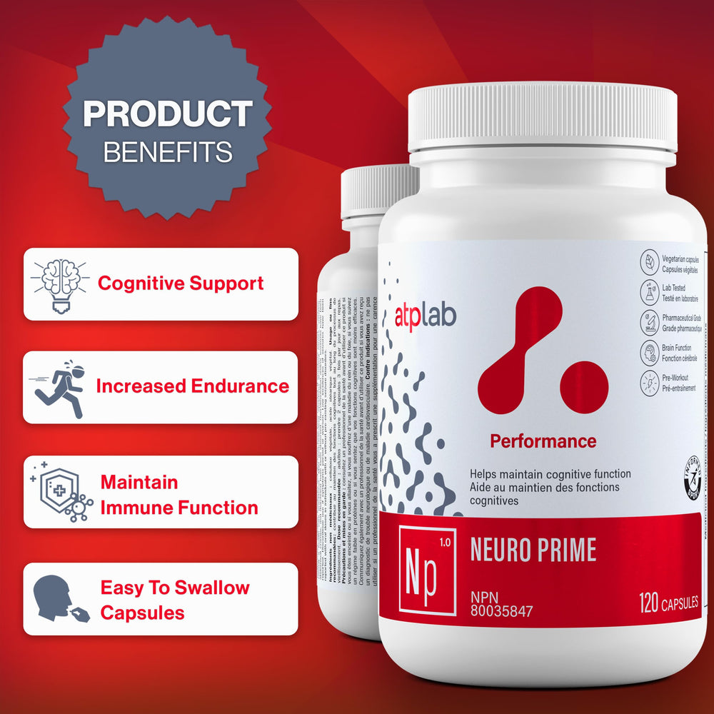 Neuro Prime packaging design