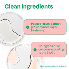 Ingredients including papaya leaf extract in ATTITUDE toothpaste