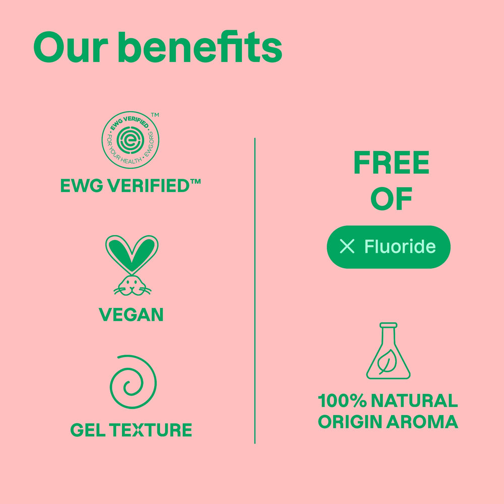 Recyclable HDPE packaging of ATTITUDE toothpaste