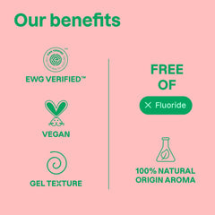 Recyclable HDPE packaging of ATTITUDE toothpaste