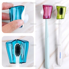 Toothbrush head covers and caps