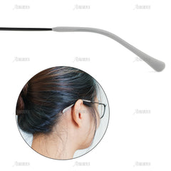 Temple tip dimensions 65mm by 7mm with 1mm hole detail