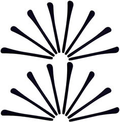 All 8 pairs of silicone eyeglass end tips included