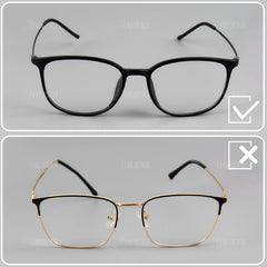 Soft anti-slip nose pads for eyeglasses