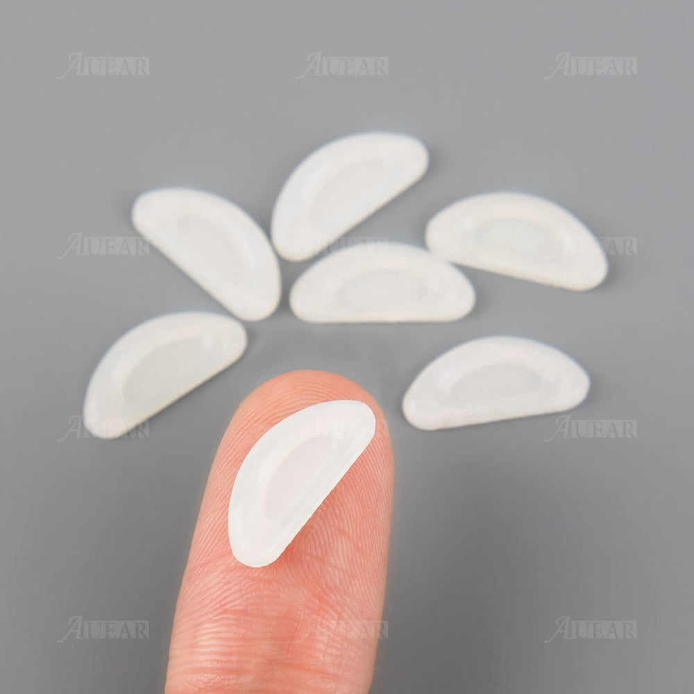 Nose pads compatible with flat optical frames, sunglasses and reading glasses
