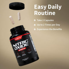 Auivty Nitric Oxide Booster L-Citrulline ingredient emphasis for endurance