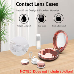 Dustproof and hygienic storage for lenses