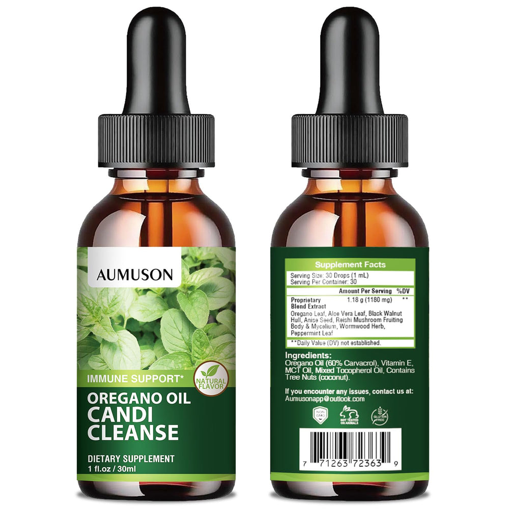 Complete Candi Cleanse kit with drops and packaging
