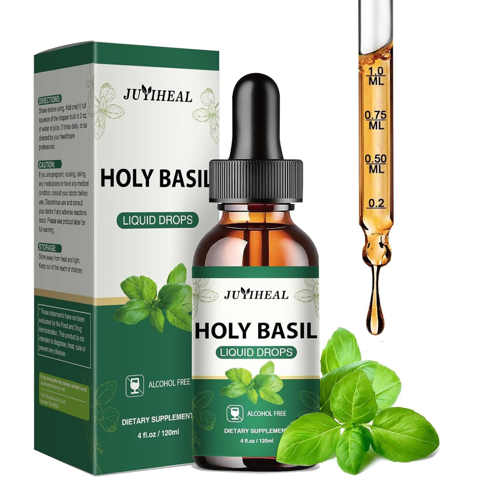 AUMUSON Holy Basil tincture bottle front view