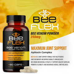 Bee Flex Joint Support bottle cap close-up