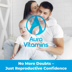 Aura Vitamins family-owned brand design