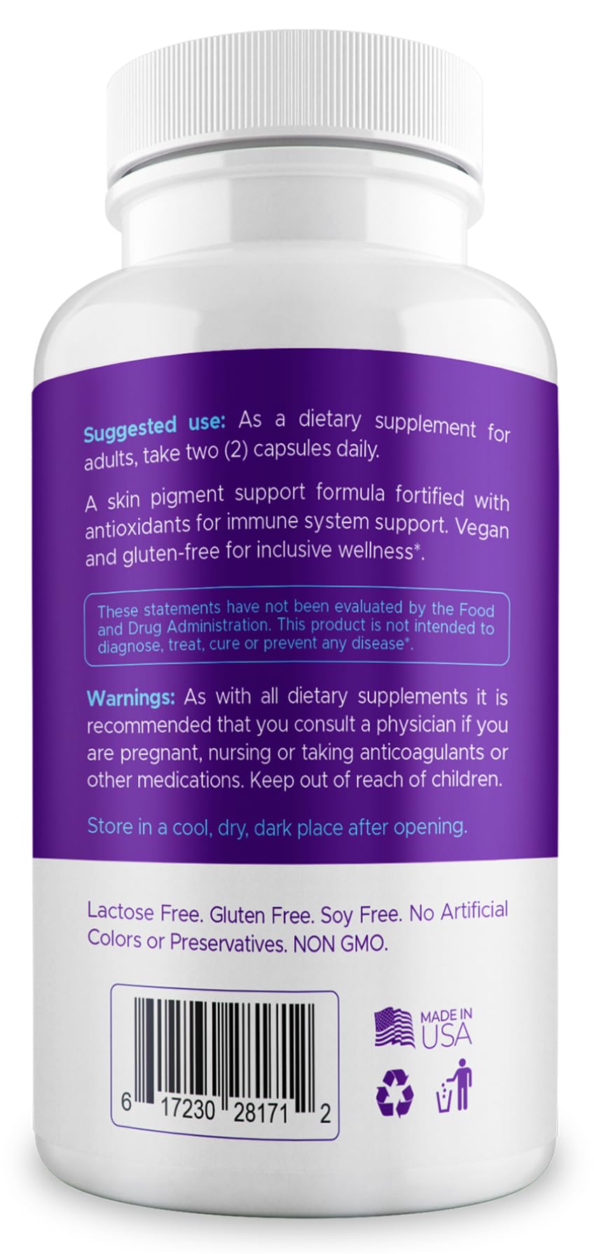 Benefits of Aura Vitamins Vitiligo Capsules for skin pigmentation