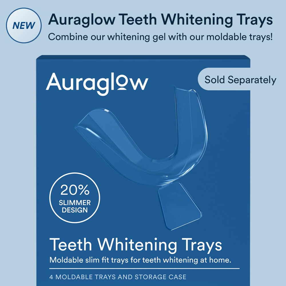 At-home professional-level whitening results with Auraglow