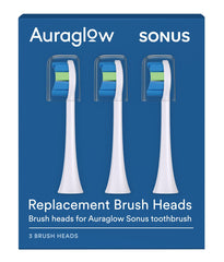 Protective cover for replacement brush heads