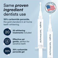 Auraglow teeth whitening kit for home use