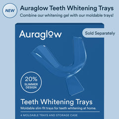 USA-made Auraglow teeth whitening gel