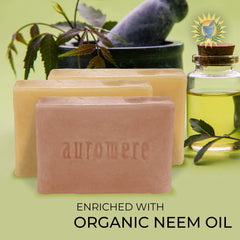 Auromere Himalayan rose Ayurvedic soap bar