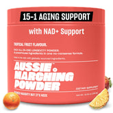 Bottle of Aussie Marching Powder Tropical Flavor
