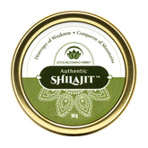 Authentic Shilajit resin gold-grade 10g front view