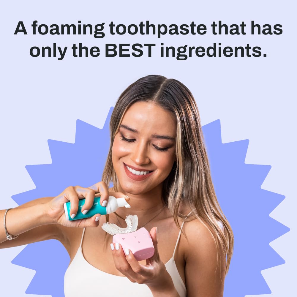 Fluoride-free and Nano-HAp options shown for adults and kids