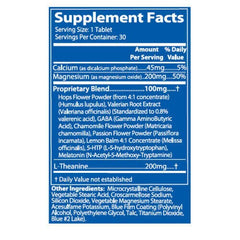 Natural sleep support formula imagery for Avinol PM