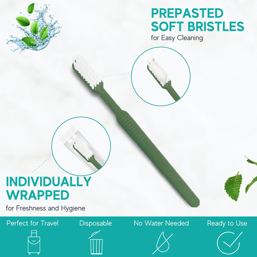 Toothpaste built-in in Avistar 80 prepasted toothbrush