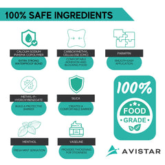 Adhesive seals out food for comfort on dentures