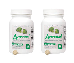 AVMACOL 120 capsules two-bottle value pack – front view