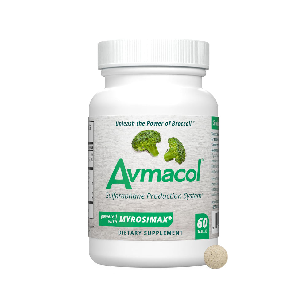 Nutramax Avmacol bottle with 60 tablets – front view