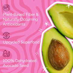 Brewing tea with avocado seed powder