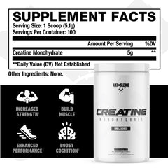 Scoop measuring Basics Creatine to ensure consistent dosing