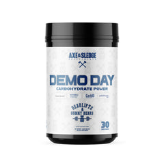 Axe & Sledge Demo Day carb powder front view