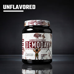 Axe & Sledge Demo Day packaging front emphasizes clean formula and serving.