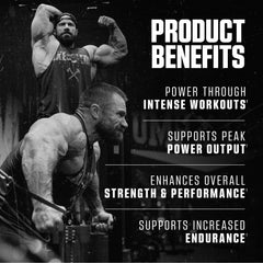 Axe & Sledge HWMF blue Colada flavor in glass, refreshing during training.