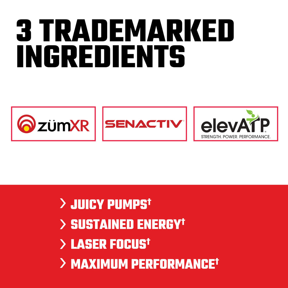 Axe & Sledge Intake focus badge with L-Tyrosine and CDP-Choline for sharper focus