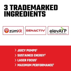 Axe & Sledge Intake focus badge with L-Tyrosine and CDP-Choline for sharper focus